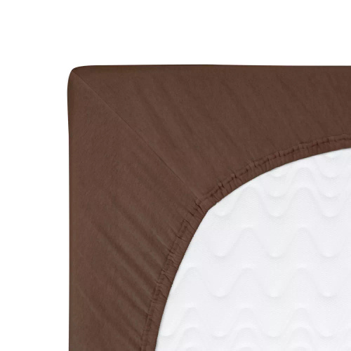 Cearceaf îmbrăcăminte din tricou Constance KARO - chocolate 030