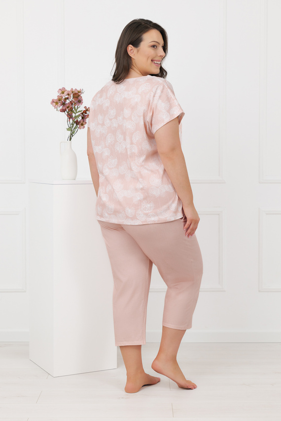 Pijama KALINA Italian Fashion – 100% bumbac, 3/4