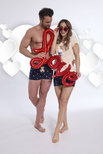 280/245 Boxer bărbați Tattoo Boss Cornette, bleumarin