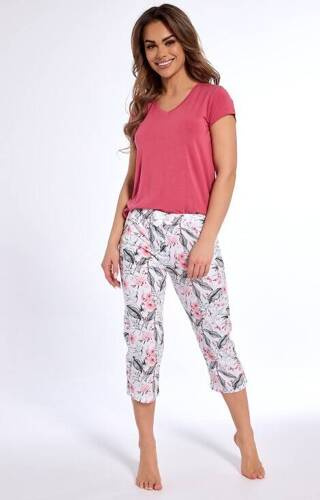 668/313 Isabel Pijamale dama modal Cornette roz