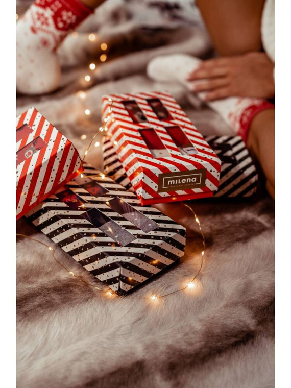 0828.008 Set șosete de Crăciun pentru bărbați Milena - culoare 01