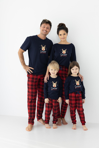 Pijamale pentru copii Nathan Kids Sensis - Bleumarin