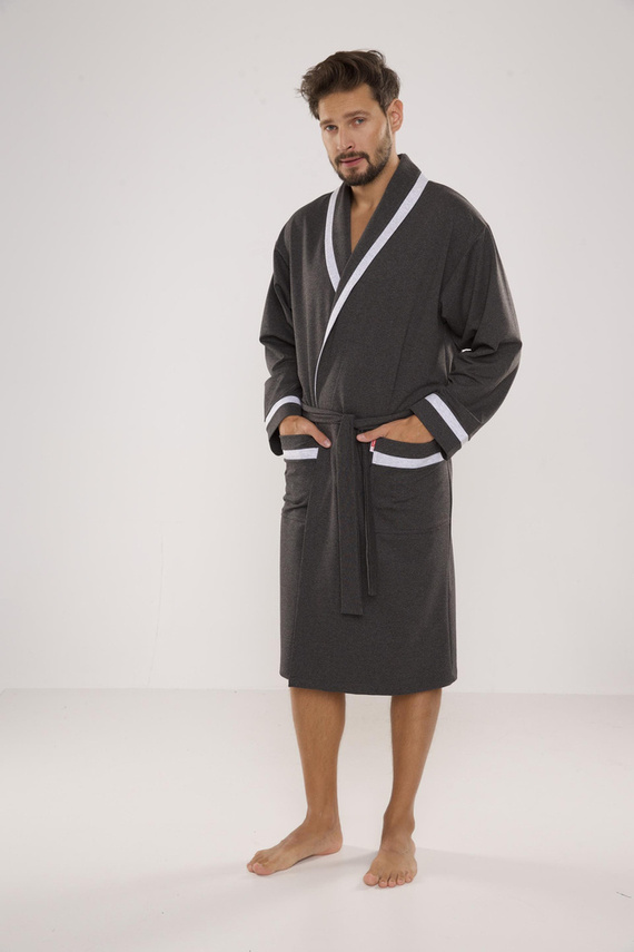 564 Halat pentru bărbați Bruno De Lafense - grafit