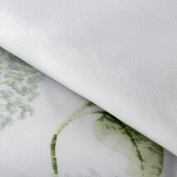 Lenjerie de pat Buena Design 91 florală reversibilă moale cu fermoar