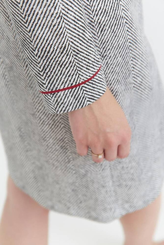 Cămașă de noapte 409 Cana - grafit