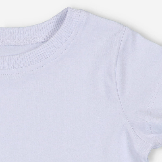 KAR-2007/BIA Tricou Lagarto Verde pentru baieti, alb