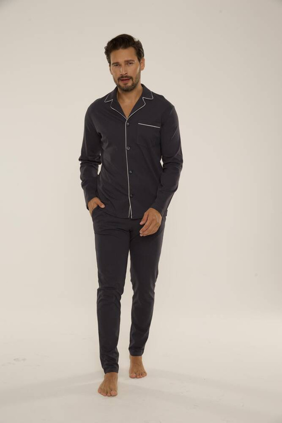 729 Norberto Pijama pentru bărbați De Lafense - grafit