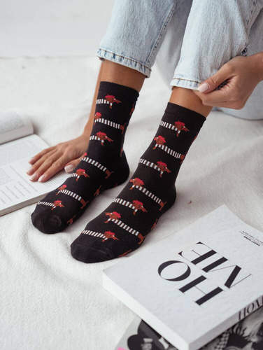 0200-141 Ciorapi dama Teckel Milena - negri