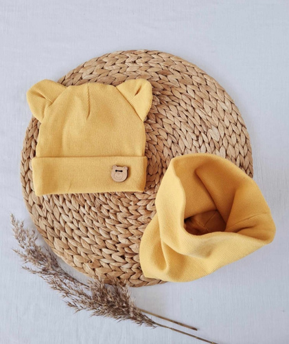 27K Esarfa copii "Teddy" Nicol - mustar