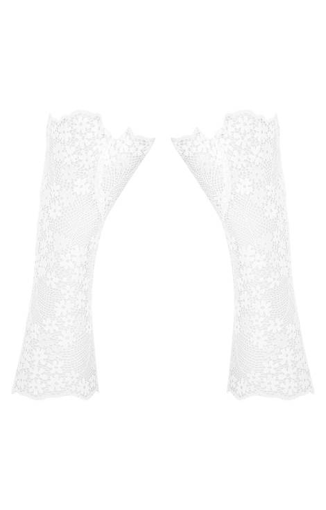 Heavenlly Gloves rękawiczki Obsessive - biały