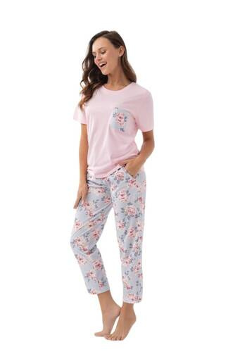 Pijamale dama 340 Luna - roz