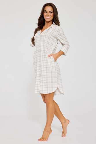 Cămașă de noapte Cornette Holly 484/343 bumbac 3/4 confort