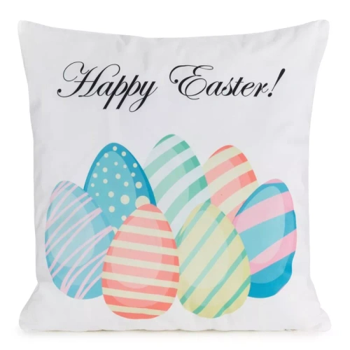 Eurofirany Wiosna 3– față de pernă decorativă pascală stilată