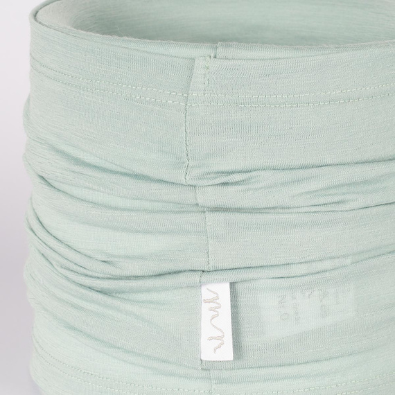 229125 Nicol Fular pentru copii 100% Merino verde