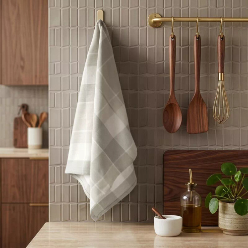 Set de 4 prosoape de bucătărie Mona 50x70 bumbac Eurofirany bej