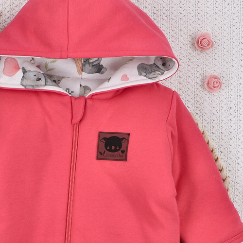 Combinezon călduros Circus Nini – 100% bumbac organic, moale și hipoalergenic