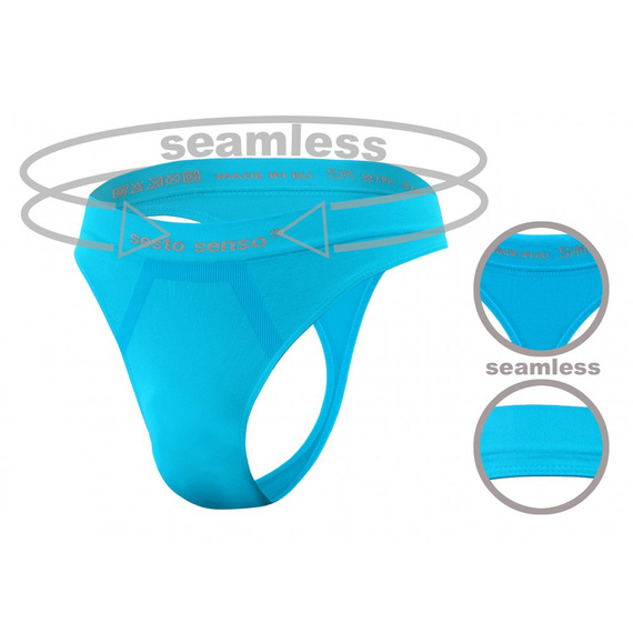 CL13 Tanga fără cusături pentru bărbați Sesto Senso turcoaz