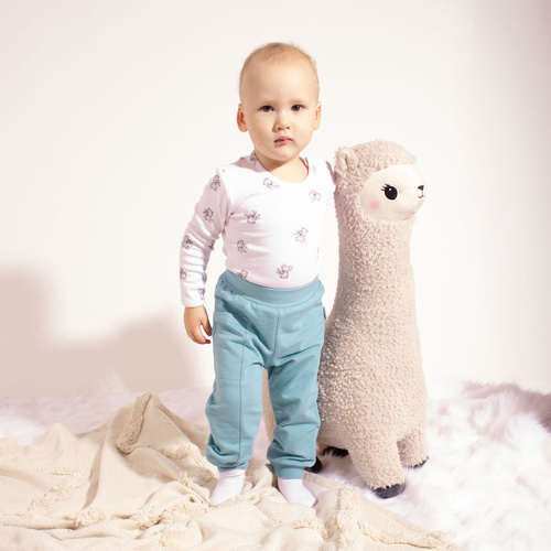 223275 Pantaloni trening copii Nicol din bumbac