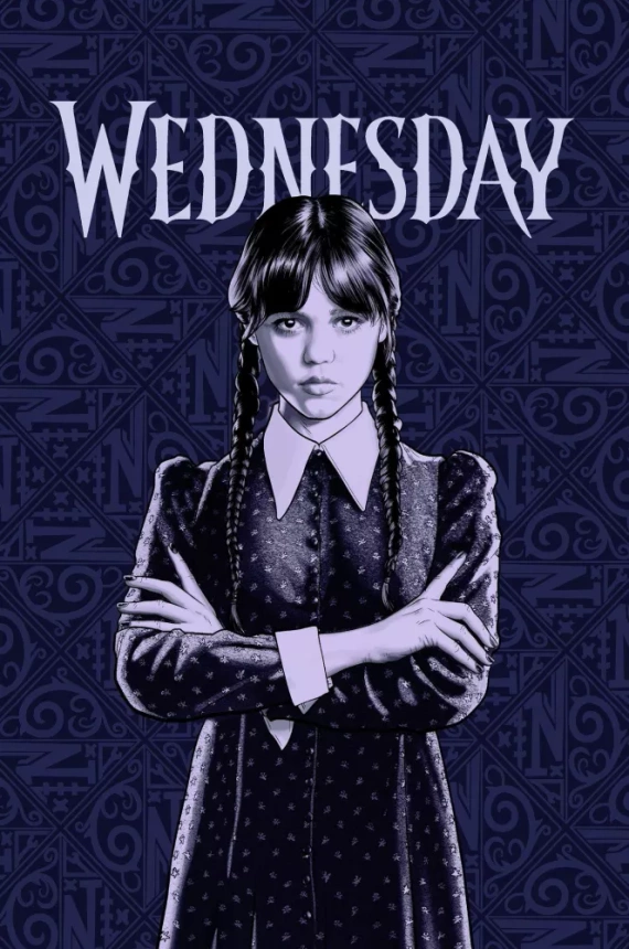 Wednesday Pătură pentru copii cu carouri din microfibră Jerry Fabrics