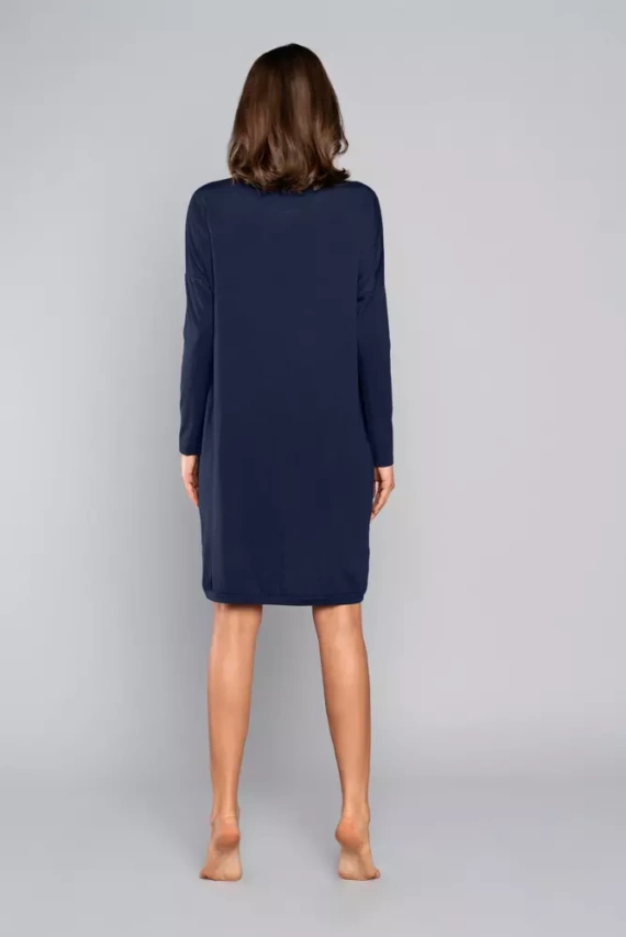 Tirana Tunică pentru femei și gravide Italian Fashion - melange închis 