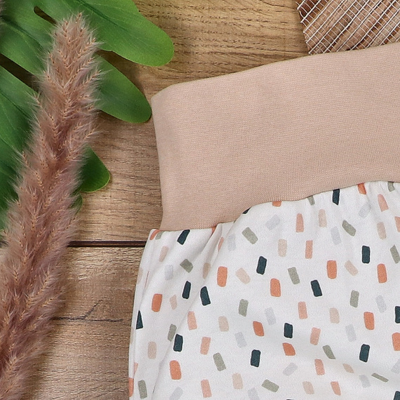 ABN-5331/KRE Costume de dormit Nini din bumbac organic, crem