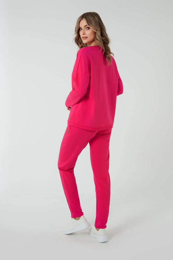 Stella Pantaloni de damă Italian Fashion - fucsia