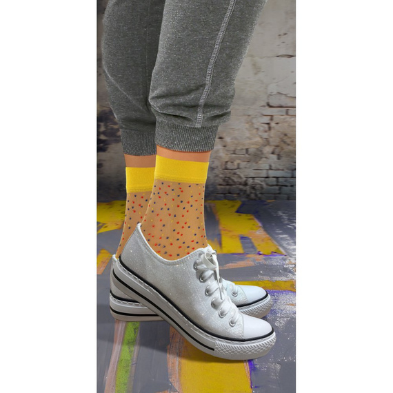 Șosete de damă din nailon Sesto Senso, bej