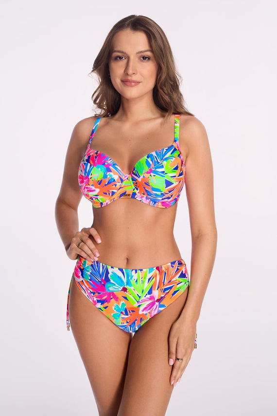 Sutien de baie Full Cup SK 242 Tropical Splash Ava – Suport total și design tropical
