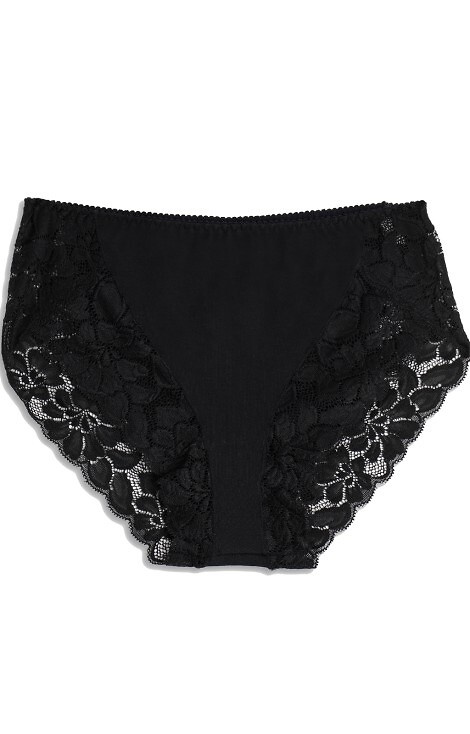 ADC89 Chiloți Midi damă Cotonella - negri