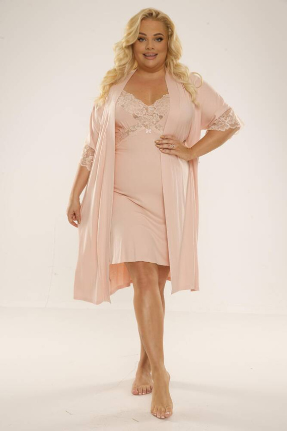 639 Noela Forex cămașă de noapte - bej