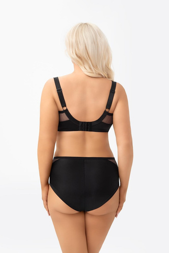 Sutien soft G002 Lilu Gorsenia negru – susținere puternică, bust mare