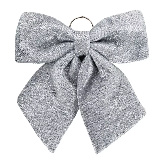 Fundita decoratiuni de Craciun 433B Eurocortains argintiu