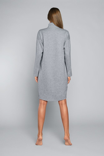 Halat cu fermoar pentru femei Grafi Italian Fashion- melange 