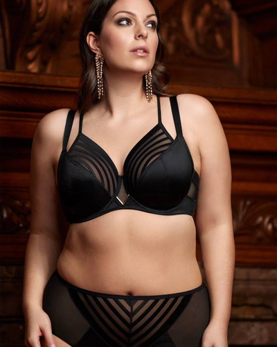 K810 Sutien moale Yoko de la Gorsenia - negru