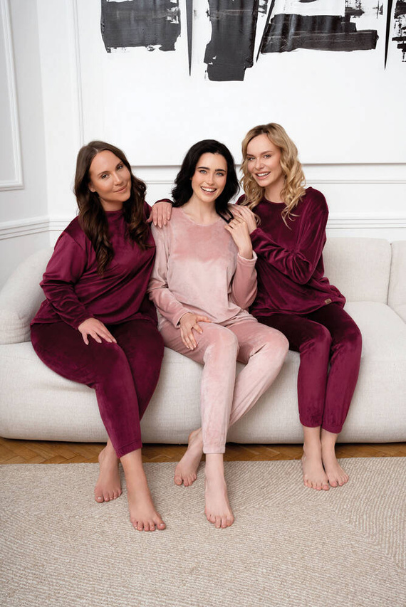 Set pentru femei Akara Italian Fashion - roz pudră 