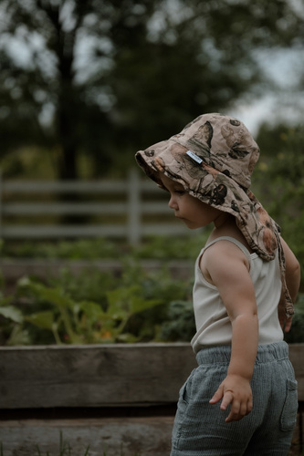 Gust de pălărie de bambus Makashka de vară