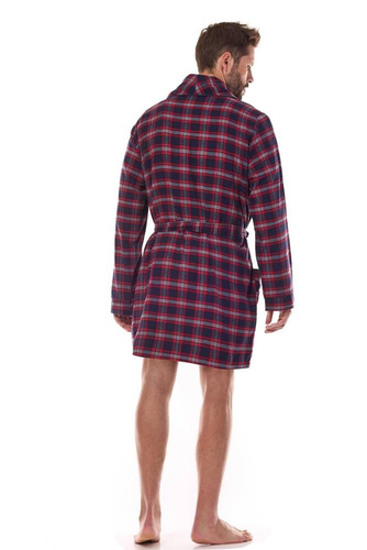 Halat de baie pentru bărbați 2470 Ben L&L - bleumarin