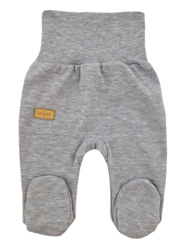 Costum de dormit din bumbac "Lines" Terjan - gri