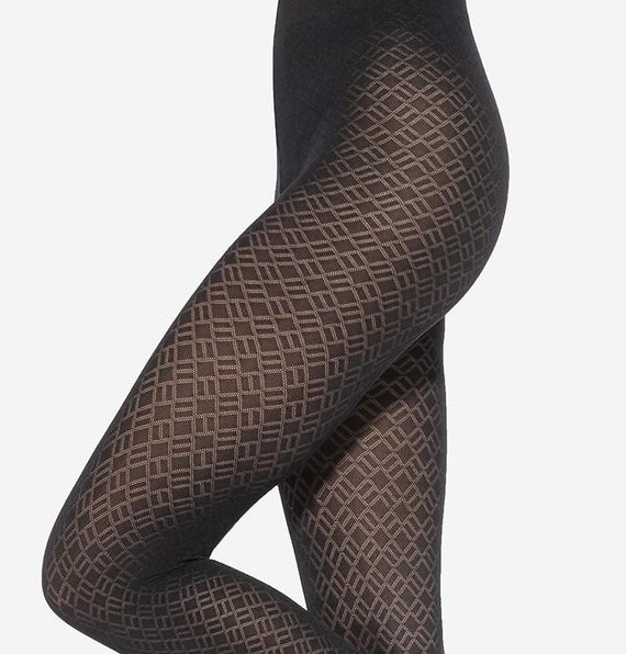 Colanti dama Loretta 157 Gatta - mat, 50 den, cu model - nero