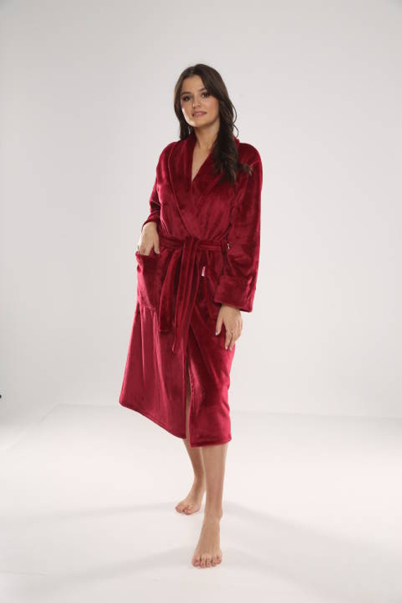 628 Abigail Halat de baie lung Forex pentru femei - maro