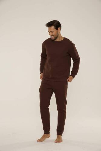 813 Indigo Trening de bărbați de la De Lafense - ciocolată