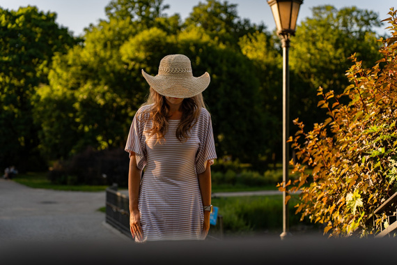 De Lafense Cote 062 Rochie damă cu dungi din vâscoză, croială lejeră - bleumarin