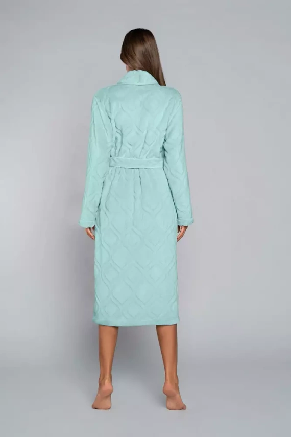 Morena Halat din fleece pentru femei Italian Fashion - mentă