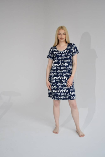 645 Cămașă de noapte Amazing Forex - albastru marin