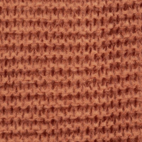 Plaid 1 Cuvertură de pat cu franjuri, Europerdele, roșu cărămiziu