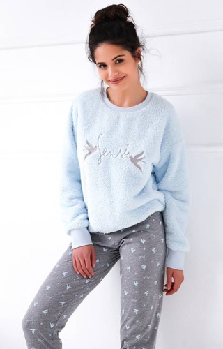 Pijama pentru femei Idole Sensis - albastru