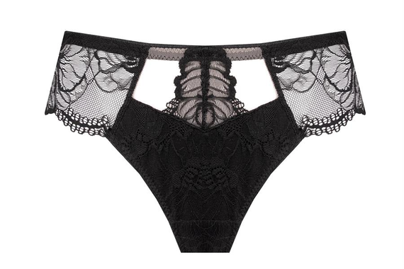 Chiloți Unikat Belem negri dantelă confort eleganți