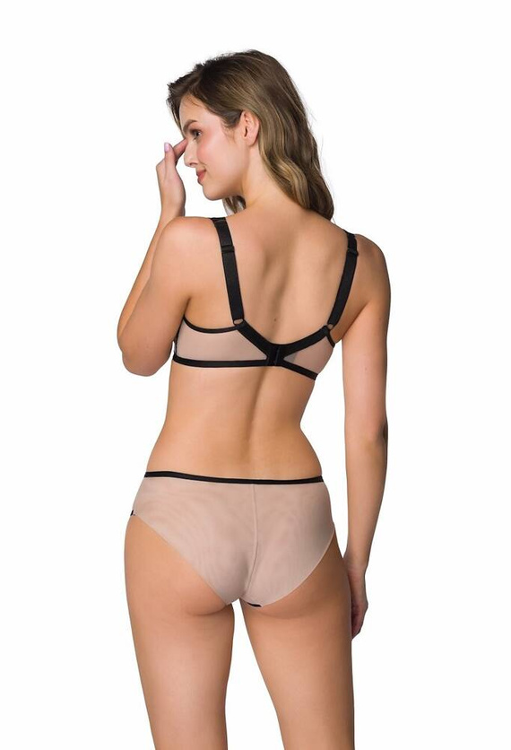 M-3900/11 Xanthe Sutien push-up Bej-negru mat