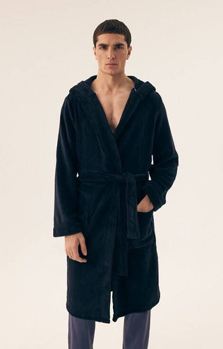 42769 Halat de baie pentru bărbați Orbit Henderson - bleumarin