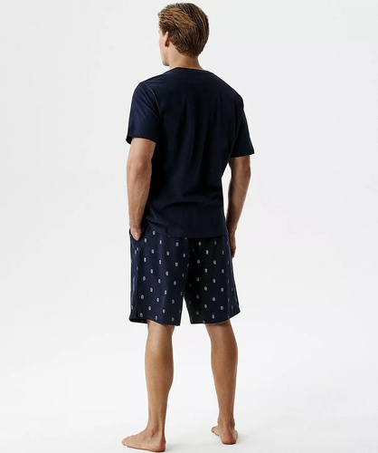 Pijama bărbați Atlantic NMP-402 bumbac 100% pantaloni scurți confort